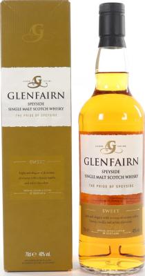 Glenfairn Speyside Single Malt Scotch Whisky Oak Casks Tesco UK 40% 700ml
