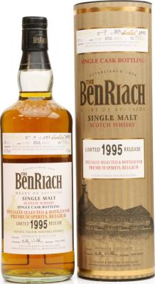 BenRiach 1995 Single Cask Bottling Madeira Hogshead #5957 Premium Spirits Belgium 54.7% 700ml