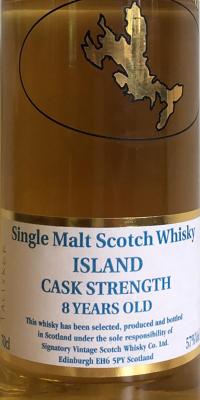 Vintage Island 8yo SV Cask Strength 57% 700ml