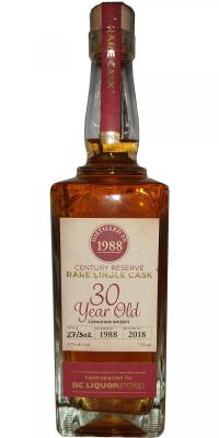 Century Reserve 1988 BC Liquor Stores 45% 750ml