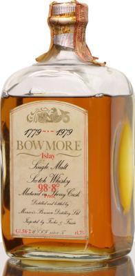 Bowmore Bicentenary Fecchio & Frassa Import Sherry Cask 56.2% 750ml