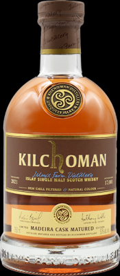 Kilchoman 2016 Madeira Hogshead 50% 750ml