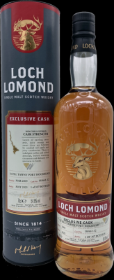 Loch Lomond 2005 1st Fill Tawny Port Hogshead Wein Wolf 54.6% 700ml