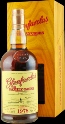 Glenfarclas 1978 The Family Casks Release S22 4th Fill Hogshead 44.6% 700ml