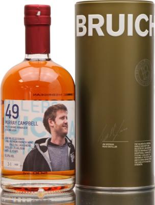 Bruichladdich 2008 Laddie Crew Valinch 49 Murray Campbell R132210028 61% 500ml