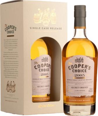 Secret Orkney 2005 VM The Cooper's Choice 15yo Bourbon #121 56% 700ml