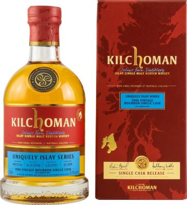 Kilchoman 2006 An T-earrach 2020 ex-Bourbon Single Cask 88/2006 55.4% 700ml