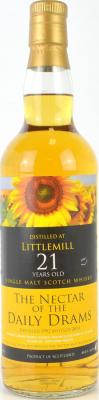 Littlemill 1992 DD The Nectar of the Daily Drams 49.8% 700ml