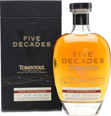 Tomintoul Five Decades 50th Anniversary of Tomintoul 50% 700ml