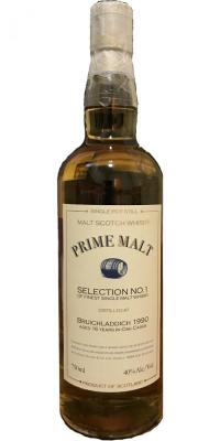 Bruichladdich 1990 DT Prime Malt Selection #1 Oak Casks 40% 750ml