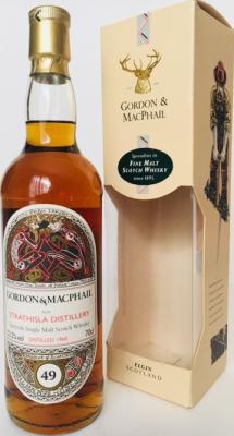 Strathisla 1960 GM Celtic Series Book of Kells Bourbon Cask The Whisky Fair 53.2% 700ml