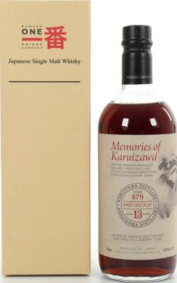 Karuizawa 1999 Memories of Karuizawa Sherry Butt #879 Number One Drinks 62.9% 700ml