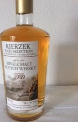 Littlemill 1989 KzB Kierzek Rare Selection #3587 58.1% 500ml