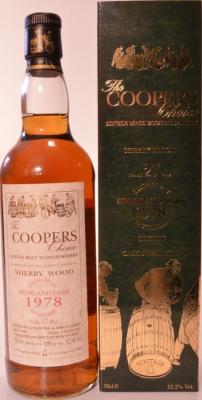 Highland Park 1978 VM The Cooper's Choice Sherry Finish #3498 Alambic Classique 52.2% 700ml