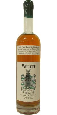 Willett 3yo Family Estate Bottled Single Barrel Rye #122 57.65% 700ml