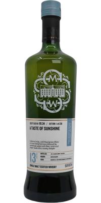 Auchroisk 2006 SMWS 95.34 A taste of sunshine Refill Ex-Bourbon Hogshead 55.6% 700ml