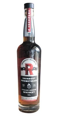 Ironroot Promethean Straight Bourbon Whisky 51.5% 750ml