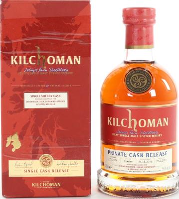 Kilchoman 2006 Private Cask Release Sherry 335/2006 55.3% 700ml