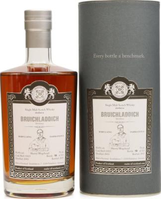 Bruichladdich 2003 MoS Robin Laing Inspiration II Sherry Hogshead 58.4% 700ml