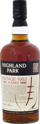 Highland Park 1983 Vintage Sherry Butt #1094 LMDW 56.8% 700ml