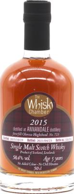 Annandale 2015 WCh First Fill Oloroso Hogshead 58.4% 500ml