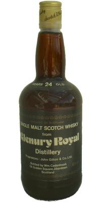 Glenury Royal 24yo CA Dumpy Bottle 46% 750ml