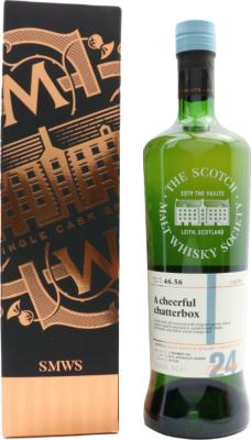 Glenlossie 1992 SMWS 46.56 a cheerful chatterbox Refill Ex-Bourbon Hogshead 55.9% 700ml