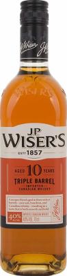J.P. Wiser's 10yo Triple Barrel 40% 700ml
