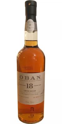 Oban 18yo 43% 700ml