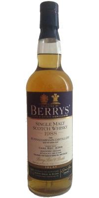 Bunnahabhain 1988 BR Berrys #4366 Charles Hofer SA Switzerland 51.9% 700ml