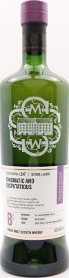 Glenfarclas 2012 SMWS 1.247 Enigmatic and disputatious 2nd Fill Ex-Bourbon Barrel 64.3% 700ml