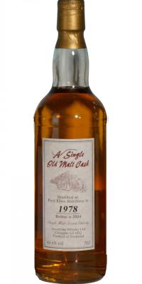 Port Ellen 1978 AWL A Single Old Malt Cask 60.4% 700ml