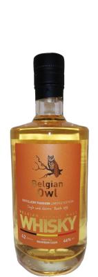 The Belgian Owl 42 months Distillery Passion Limited Edition 1st Fill Bourbon Barrel #6220001 46% 500ml