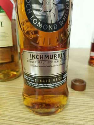 Inchmurrin 2003 Limited Edition Single Cask Sherry 16 303-1 54.3% 700ml