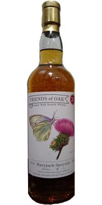 Marypark-Speyside 1978 Ac Friends of Oak 46% 700ml