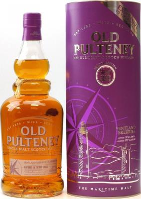 Old Pulteney Pentland Skerries Lighthouse series Spanish Ex-Sherry Butts Travel Retail Exclusive 46% 1000ml