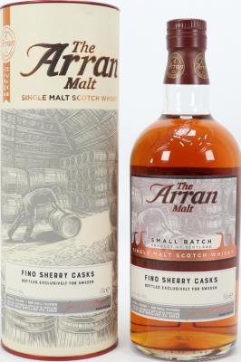 Arran Fino Sherry Cask Small Batch Sweden Exclusive 54.2% 700ml