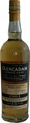 Glencadam 2004 Single Cask Bourbon Hogshead #179 Premium Spirits 62.1% 700ml