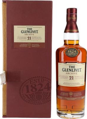 Glenlivet 21yo Archive 43% 750ml