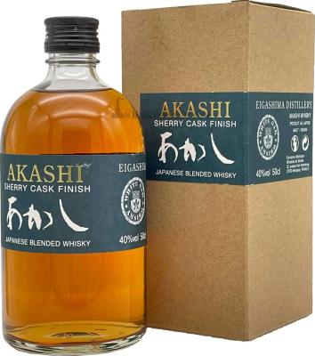 Akashi Sherry Cask Finish 40% 500ml