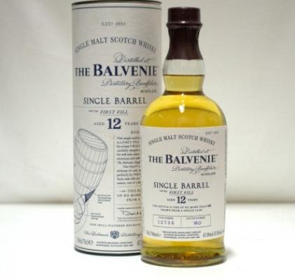 Balvenie 12yo Single Barrel 1st fill Ex-bourbon barrel 47.8% 750ml