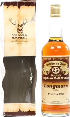 Longmorn 1955 GM Connoisseurs Choice 25yo 40% 750ml