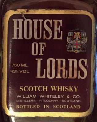 House of Lords Scotch Whisky 43% 750ml