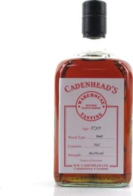 Cadenhead's Warehouse Tasting 37yo 46% 700ml