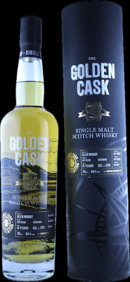 Glen Moray 2008 HMcD The Golden Cask Bourbon barrel 54.1% 700ml