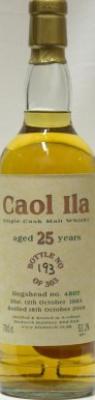 Caol Ila 1983 BF American Hogshead #4807 53.2% 700ml