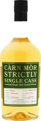 Auchentoshan 2013 MMcK Carn Mor Strictly Single Cask Bourbon Barrel #5344 50% 700ml