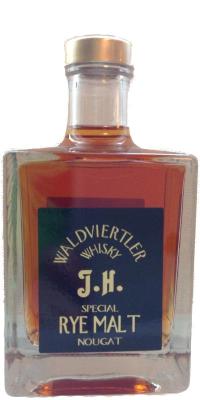 Waldviertler Whisky J.H. Special Rye Malt Nougat Rye Malt Nougat 41% 700ml