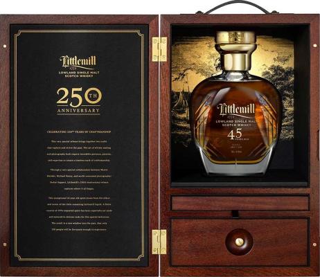 Littlemill 1976 250th Anniversary American oak & 1st-fill Oloroso finish 41.8% 700ml