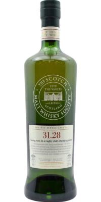 Isle of Jura 1988 SMWS 31.28 Going nuts in A rugby club changing room Refill Ex-Bourbon Hogshead 52% 700ml